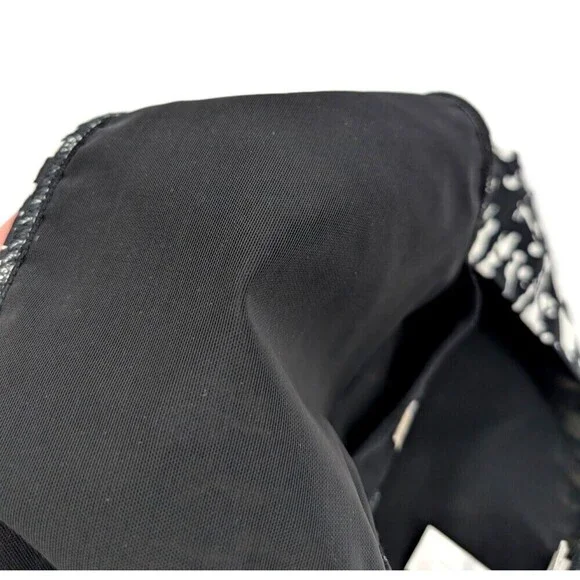 Shape Fx Swim Bikini Bottom Womens 18 Black Abstract Print Tummy Control Resort - Picture 10 of 10